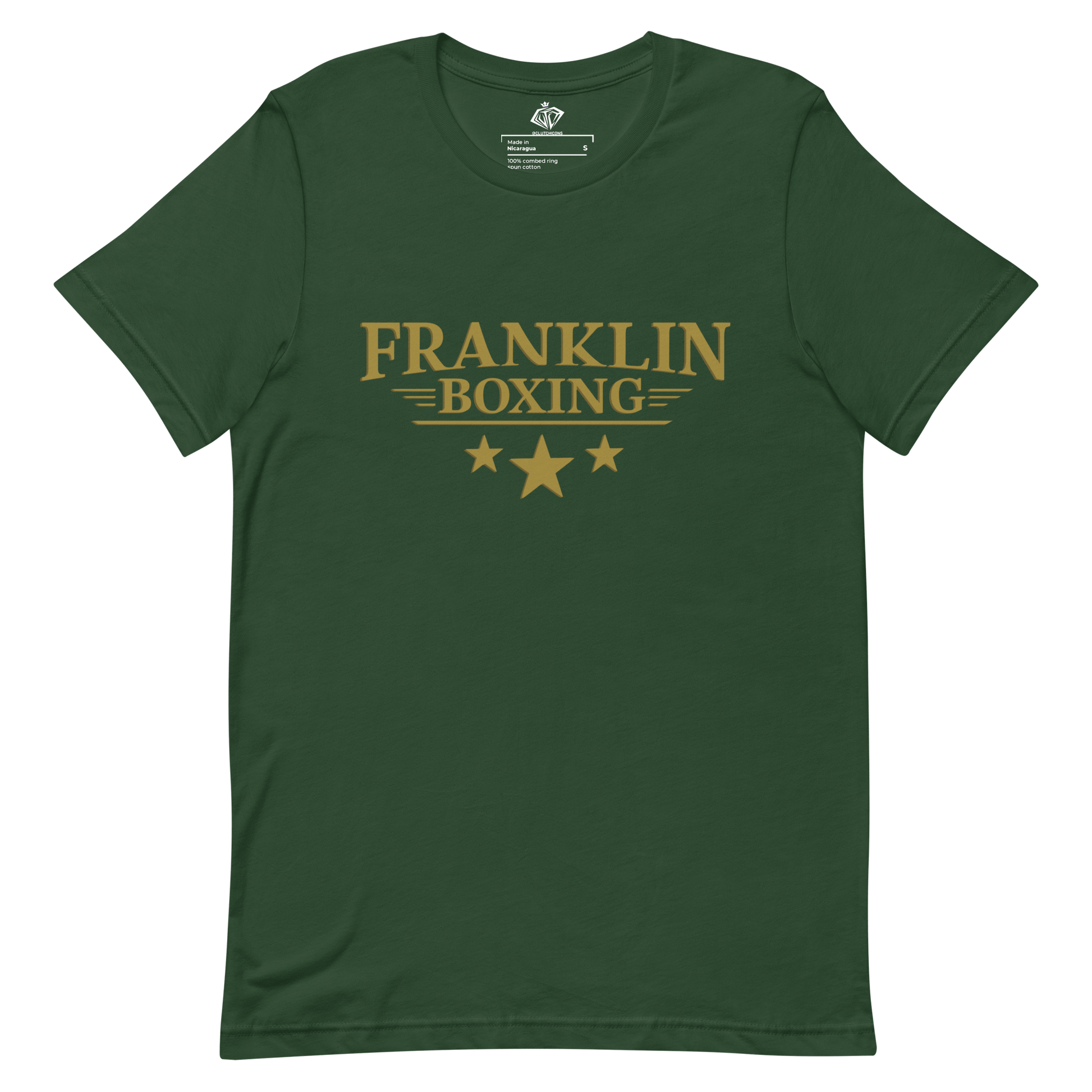 Franklin Boxing | Staple Cotton Shirt Printed Back - Clutch -