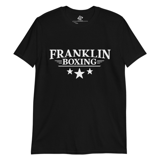 Franklin Boxing | White Classic Cotton Shirt Printed Back - Clutch -