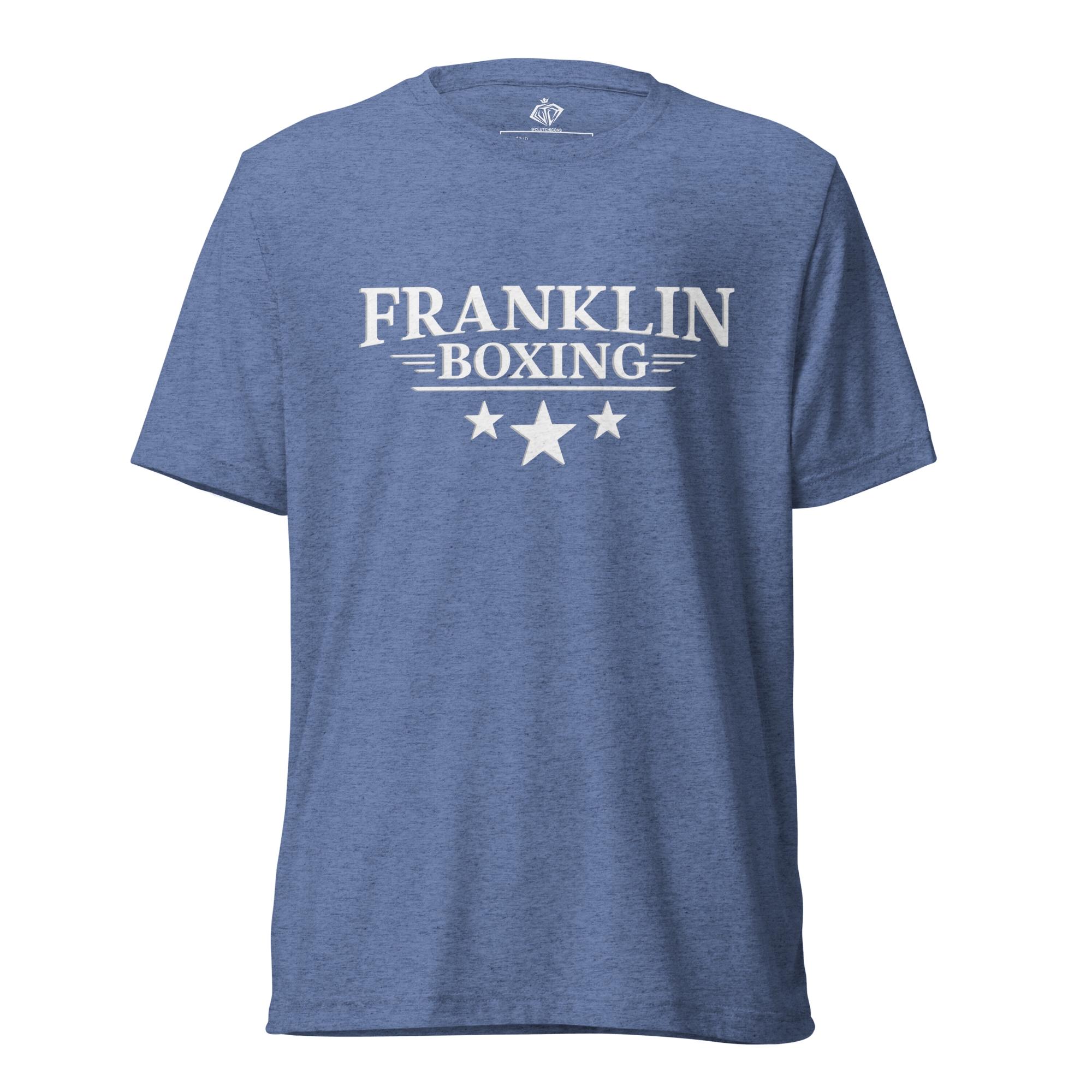 Franklin Boxing | White Performance Shirt Printed Back - Clutch -