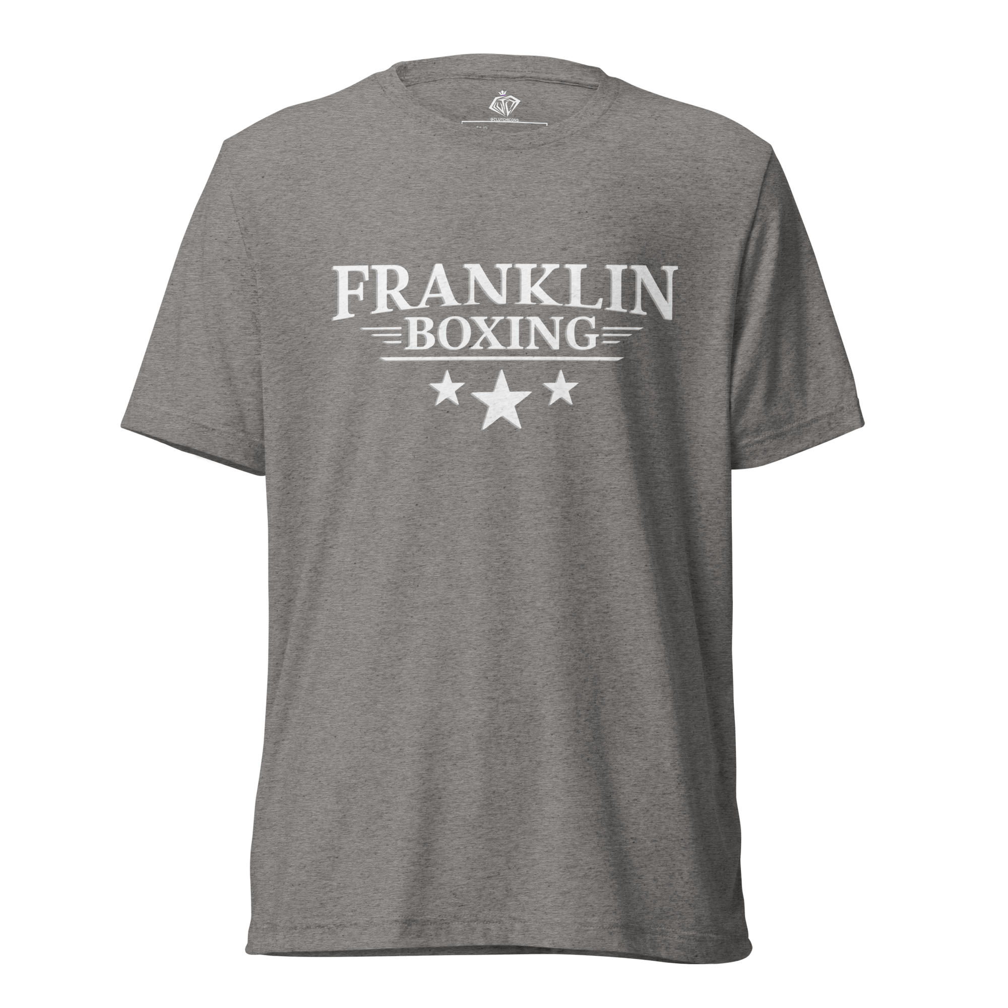 Franklin Boxing | White Performance Shirt Printed Back - Clutch -