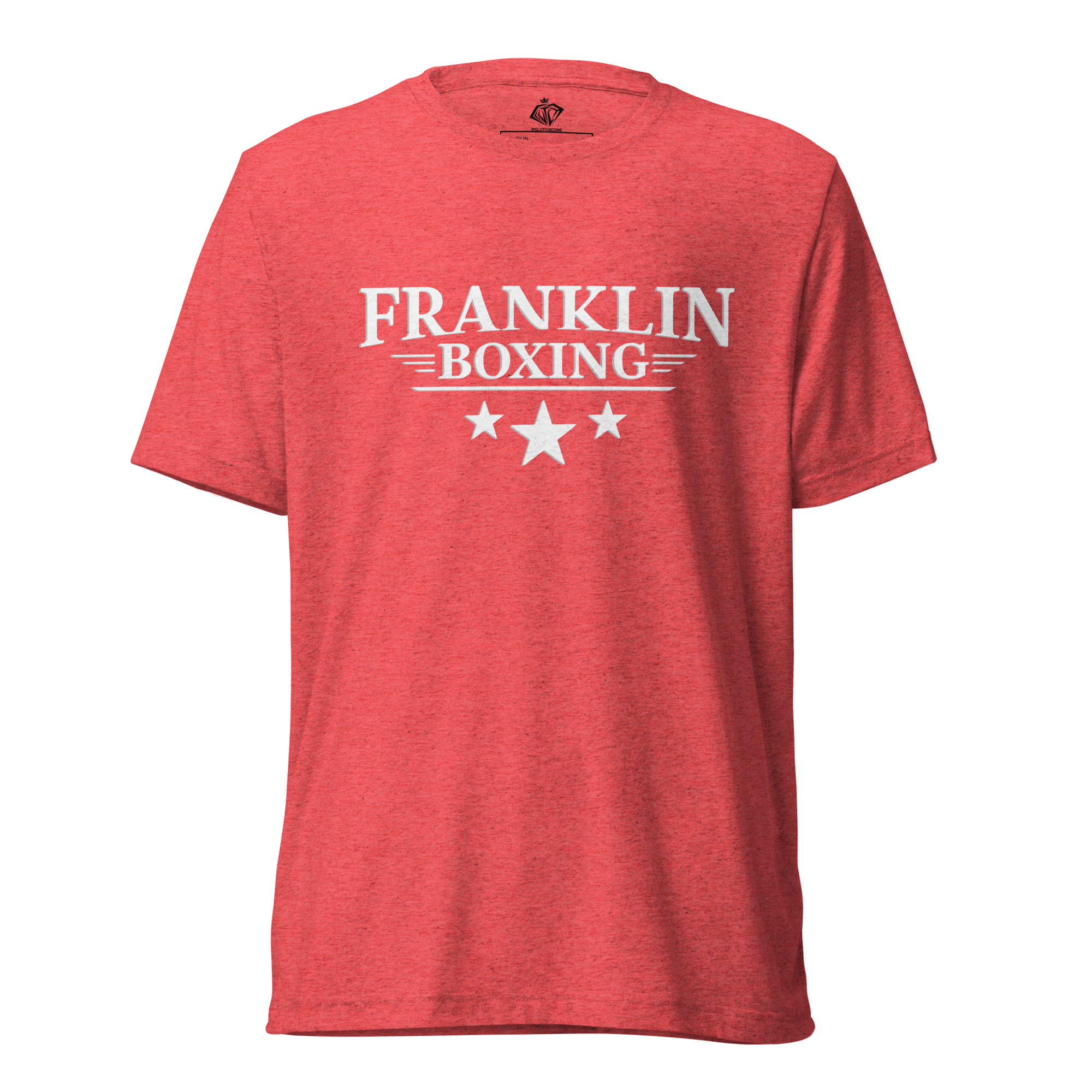 Franklin Boxing | White Performance Shirt Printed Back - Clutch -