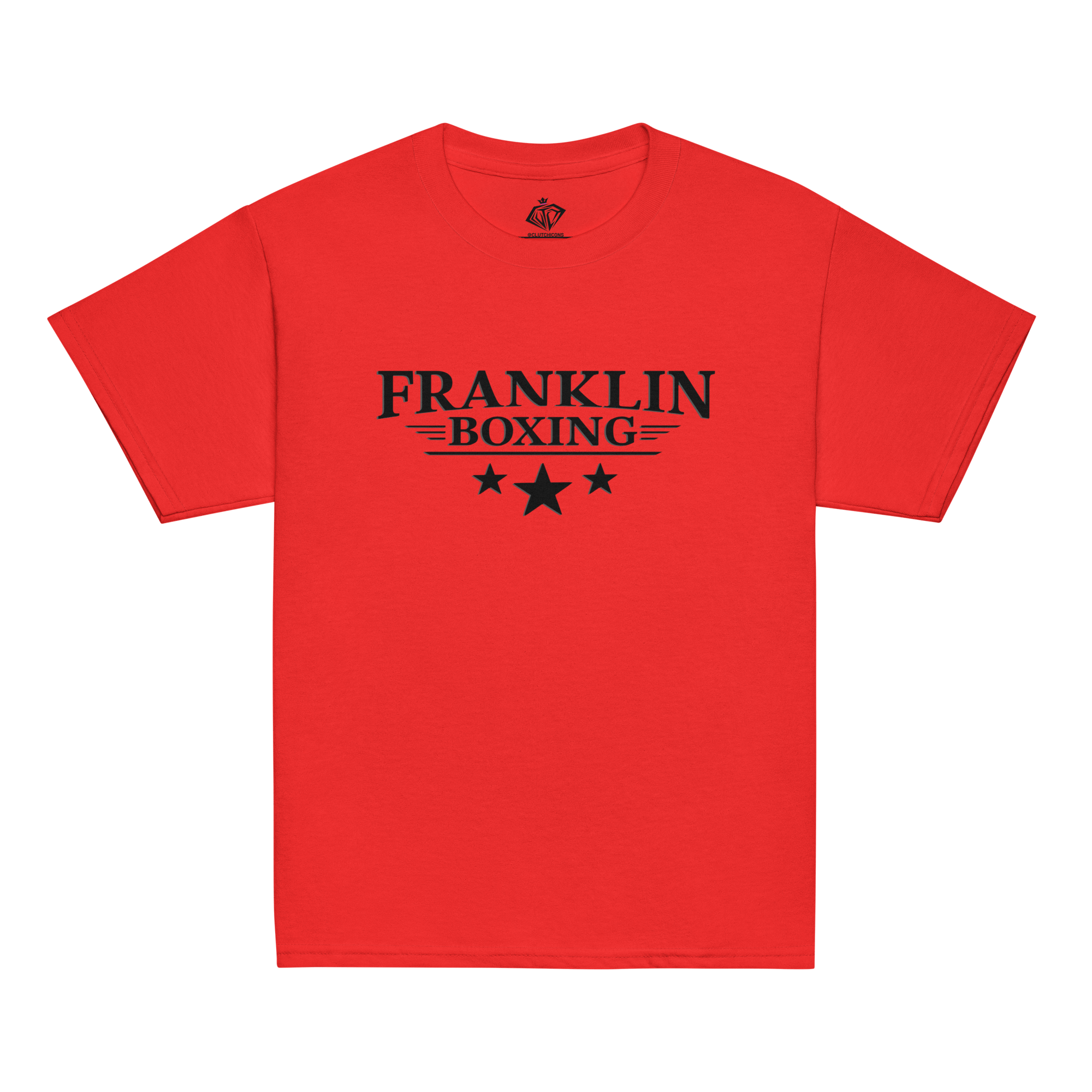 Franklin Boxing | Youth Black Classic Cotton Shirt - Clutch -