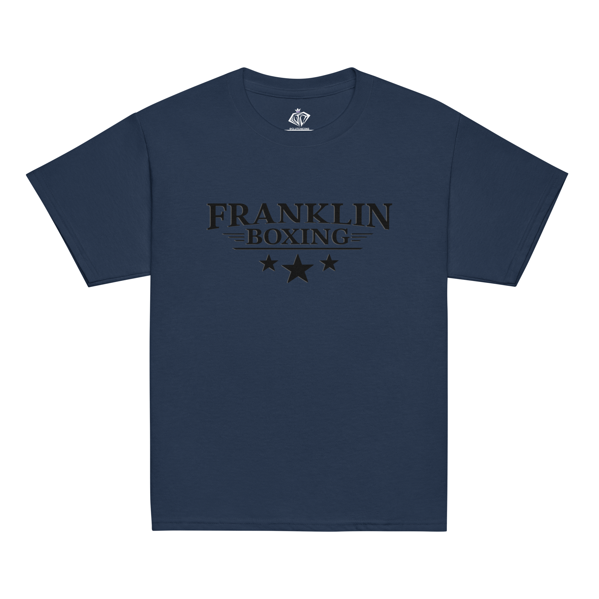 Franklin Boxing | Youth Black Classic Cotton Shirt - Clutch -