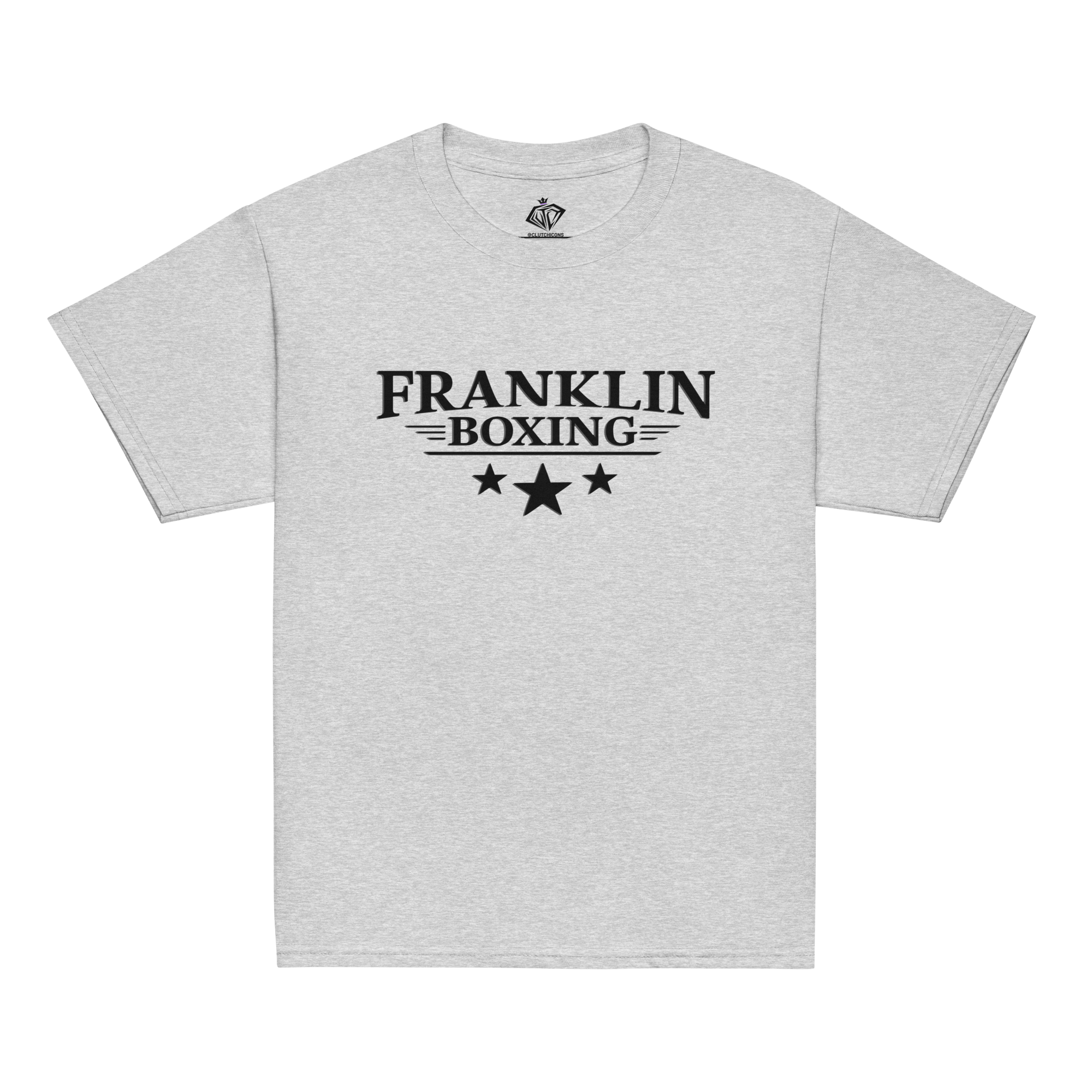 Franklin Boxing | Youth Black Classic Cotton Shirt - Clutch -