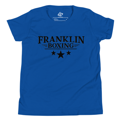 Franklin Boxing | Youth Black Staple Cotton Shirt - Clutch -