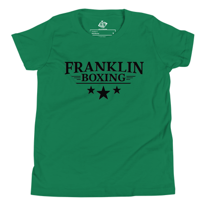Franklin Boxing | Youth Black Staple Cotton Shirt - Clutch -