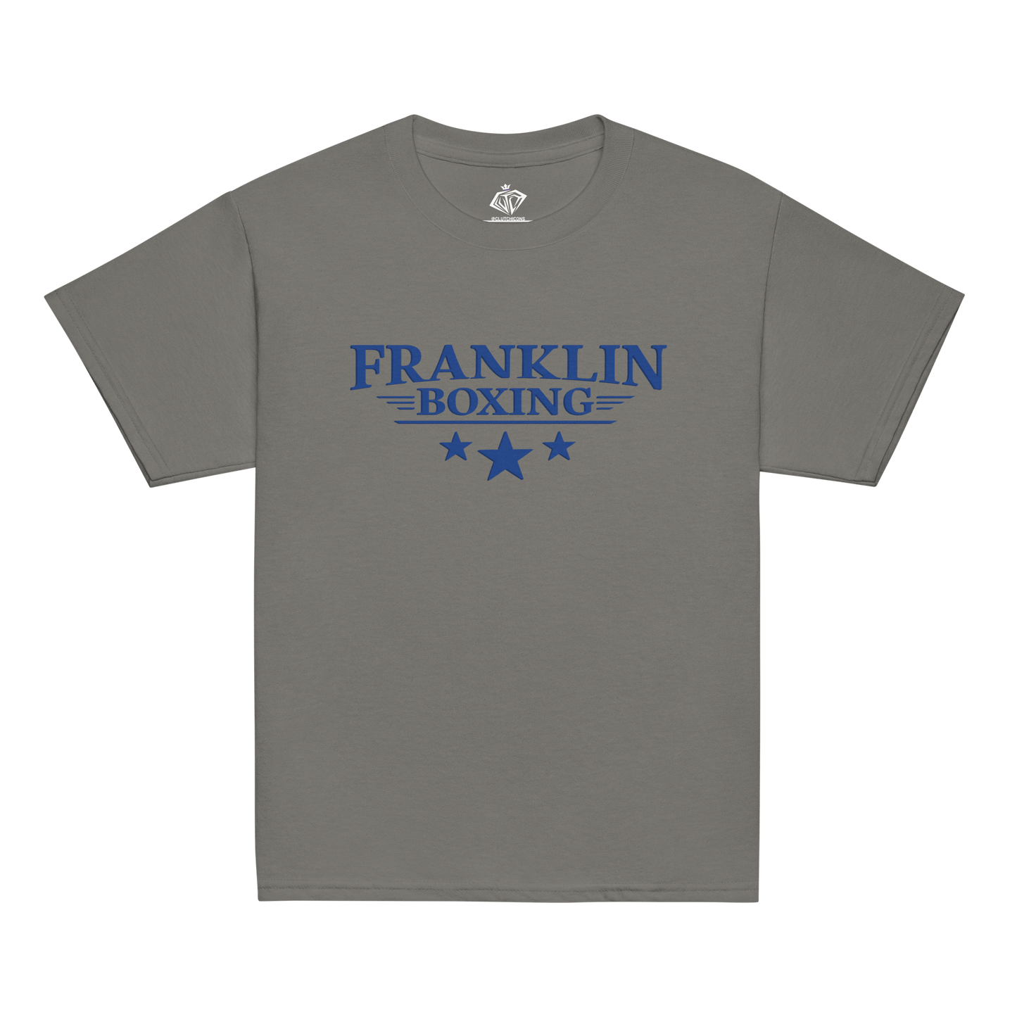 Franklin Boxing | Youth Blue Classic Cotton Shirt - Clutch -