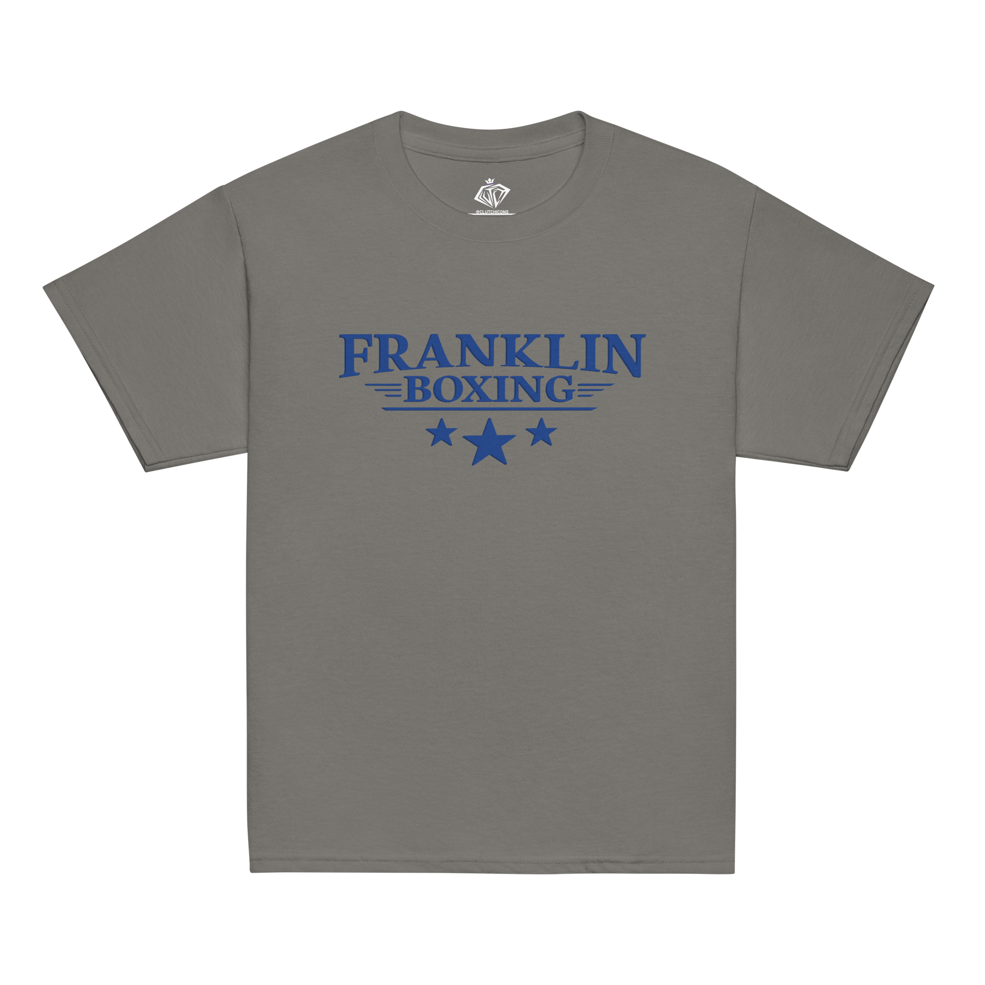 Franklin Boxing | Youth Blue Classic Cotton Shirt - Clutch -