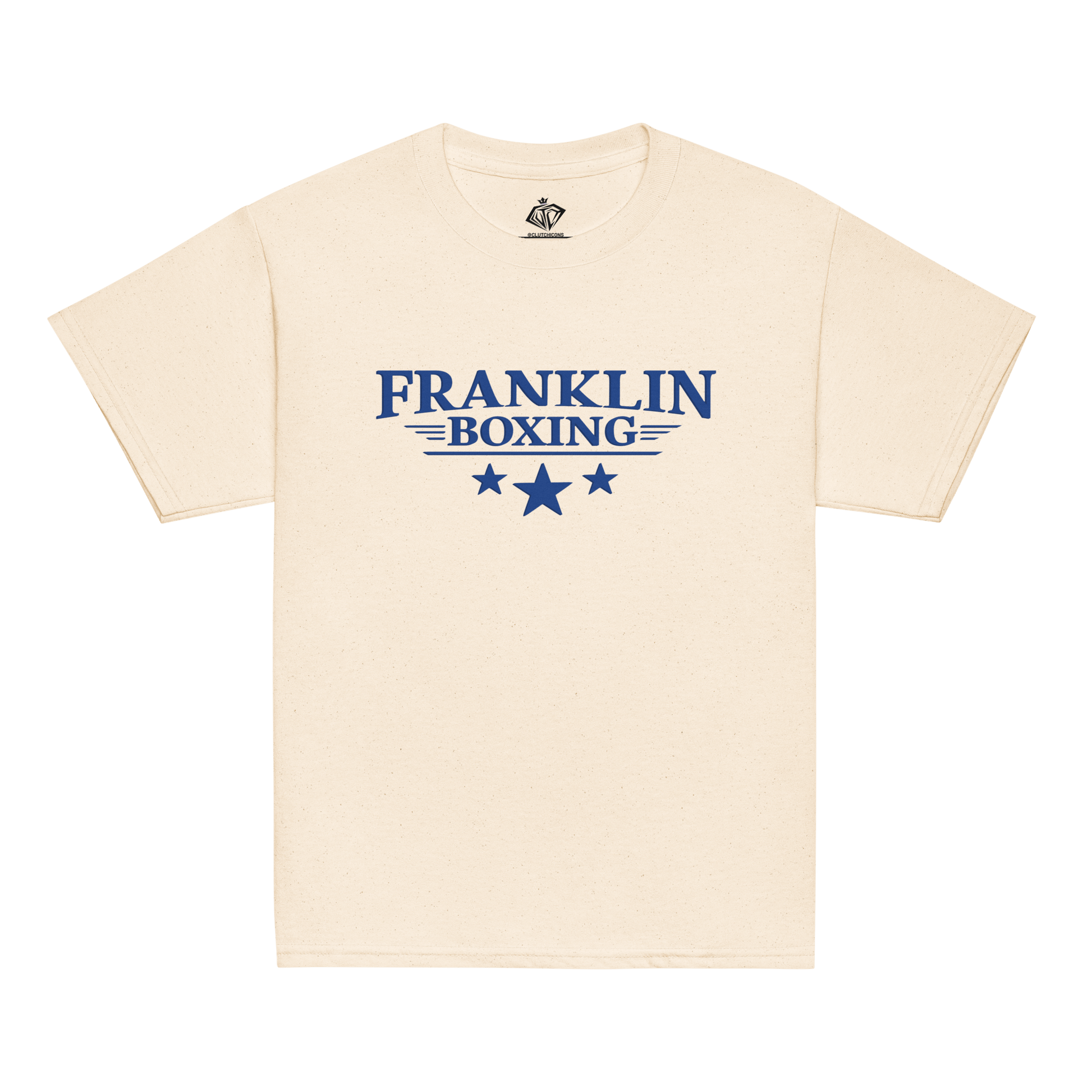 Franklin Boxing | Youth Blue Classic Cotton Shirt - Clutch -