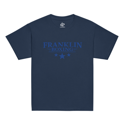 Franklin Boxing | Youth Blue Classic Cotton Shirt - Clutch -