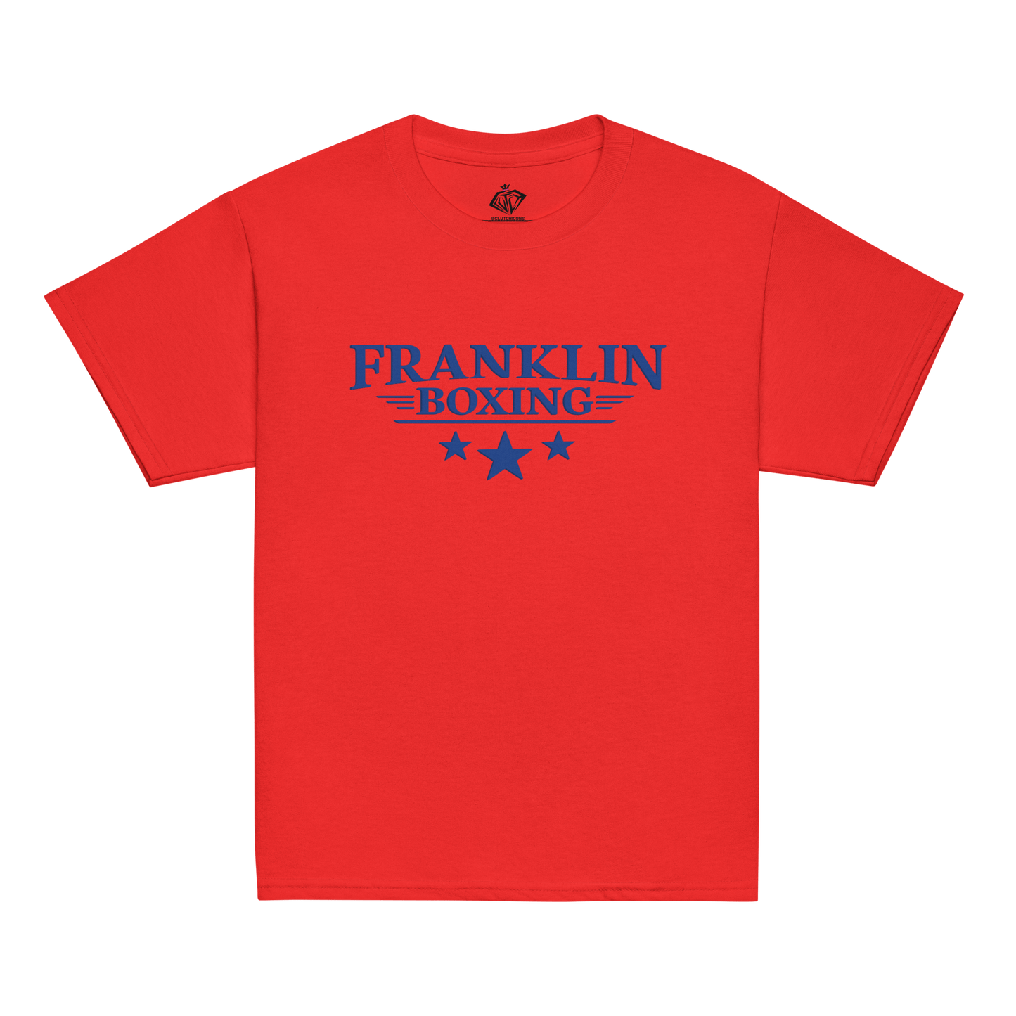 Franklin Boxing | Youth Blue Classic Cotton Shirt - Clutch -