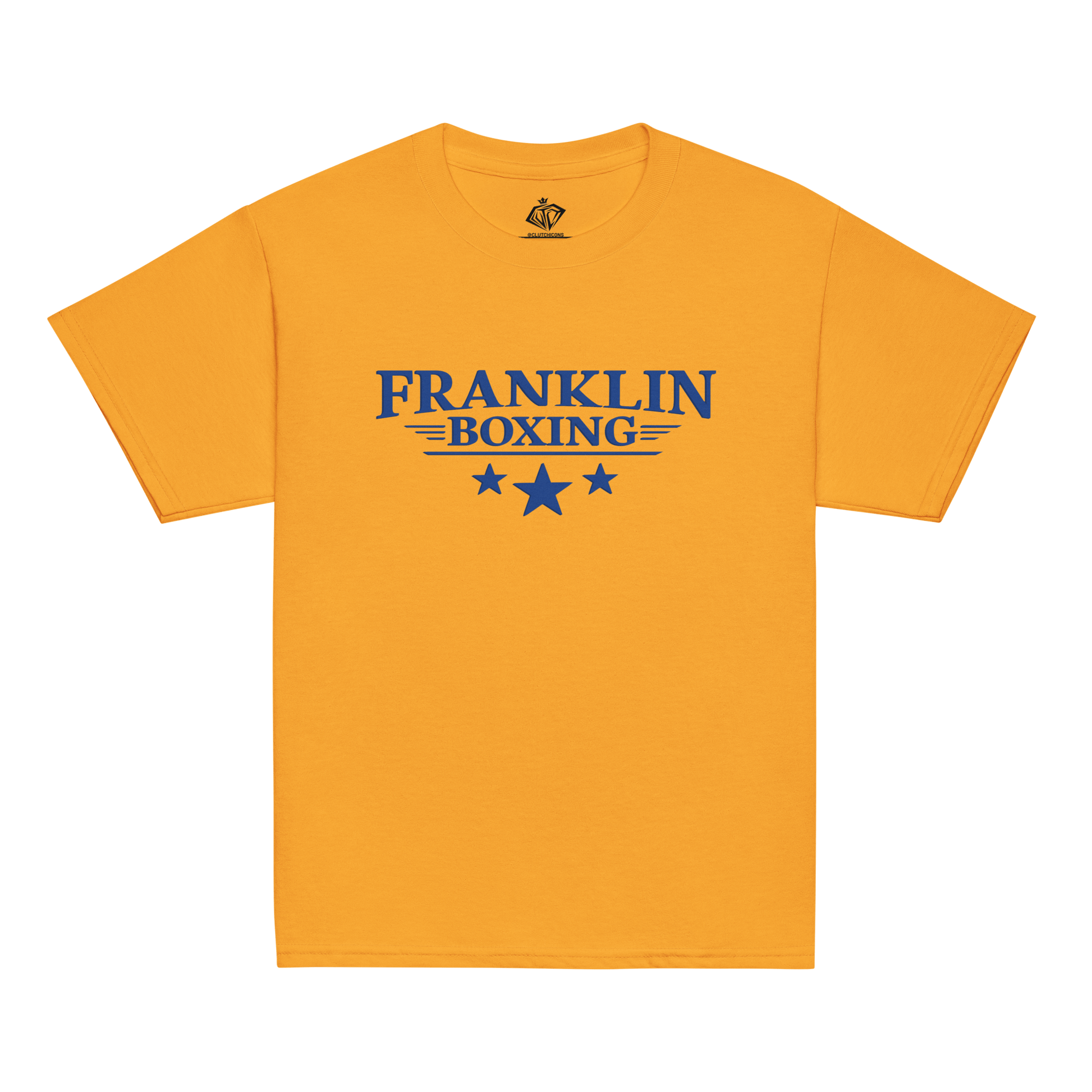 Franklin Boxing | Youth Blue Classic Cotton Shirt - Clutch -