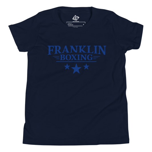 Franklin Boxing | Youth Blue Staple Cotton Shirt - Clutch -