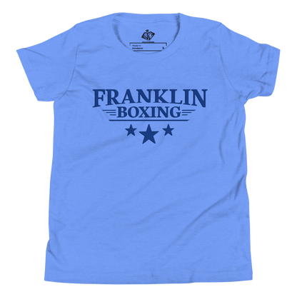 Franklin Boxing | Youth Blue Staple Cotton Shirt - Clutch -