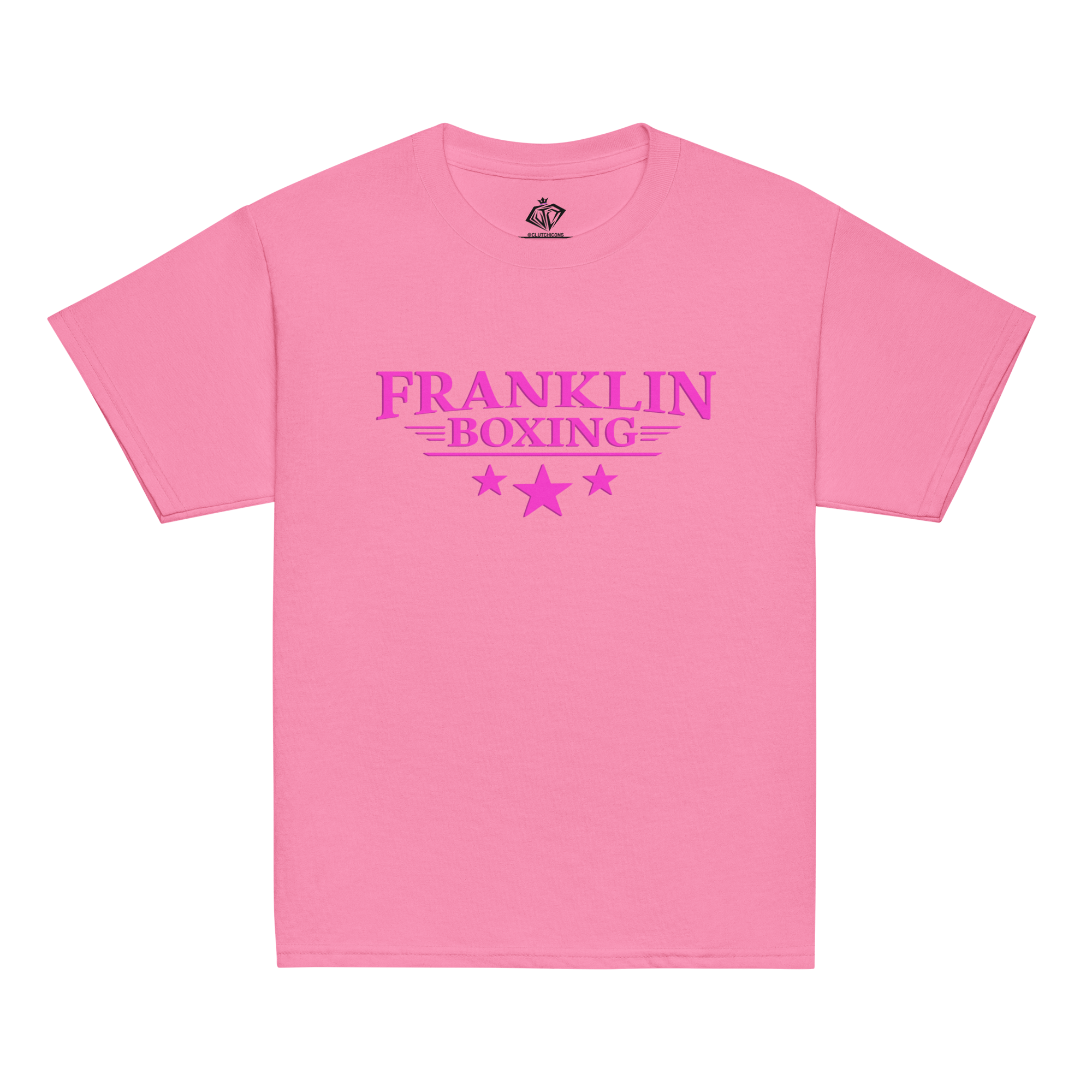 Franklin Boxing | Youth Pink Classic Cotton Shirt - Clutch -