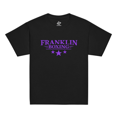 Franklin Boxing | Youth Purple Classic Cotton Shirt - Clutch -