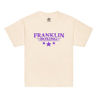 Franklin Boxing | Youth Purple Classic Cotton Shirt - Clutch -