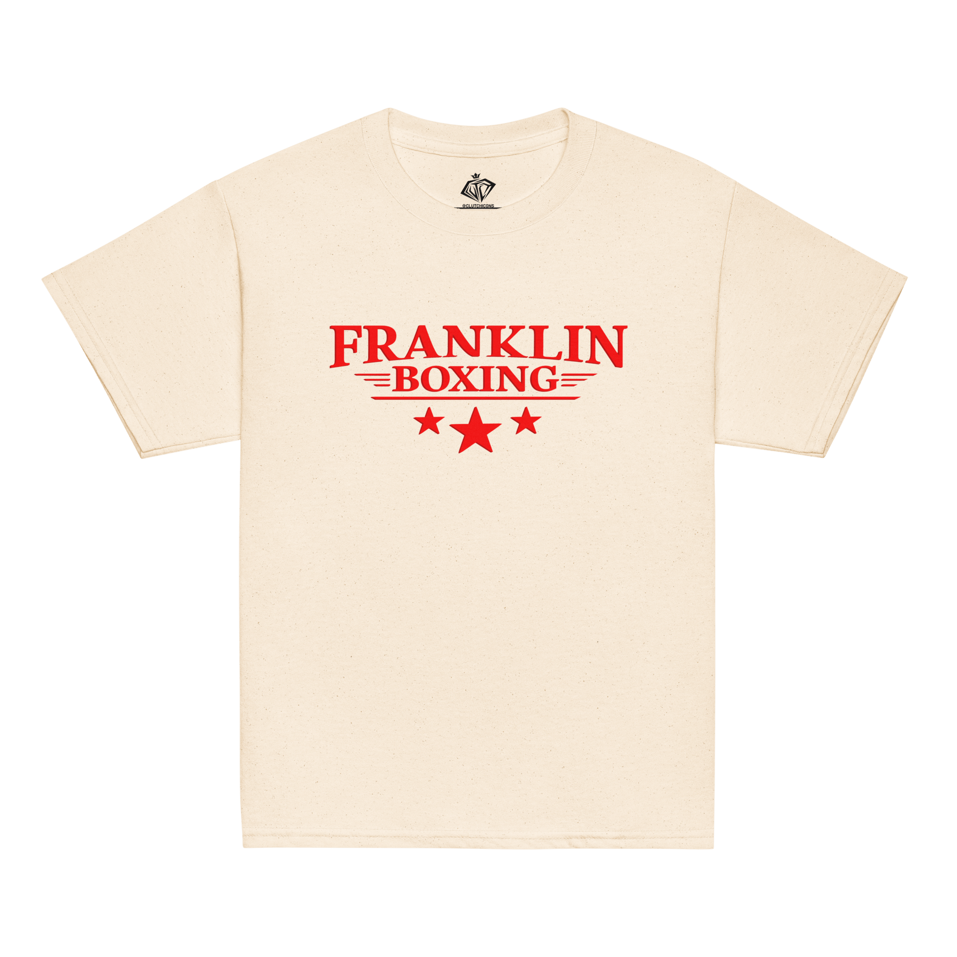 Franklin Boxing | Youth Red Classic Cotton Shirt - Clutch -