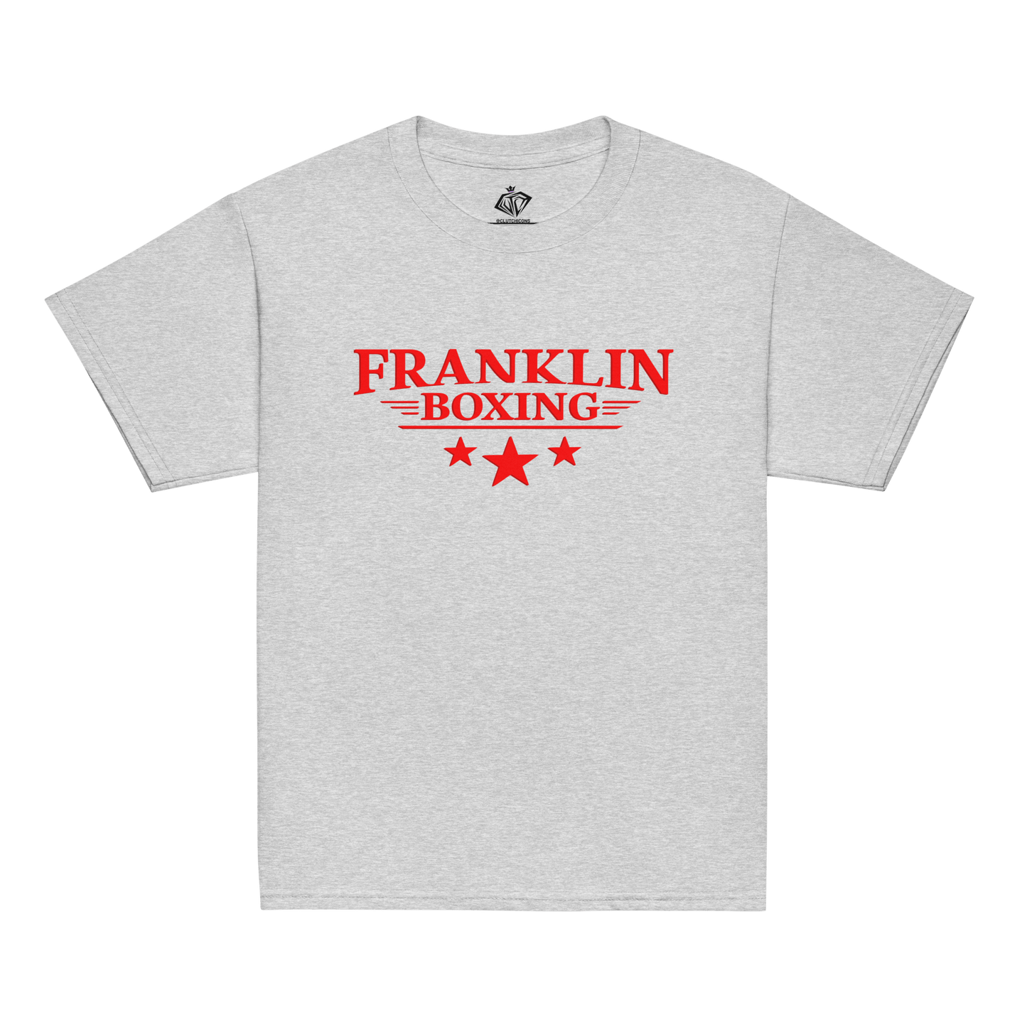 Franklin Boxing | Youth Red Classic Cotton Shirt - Clutch -