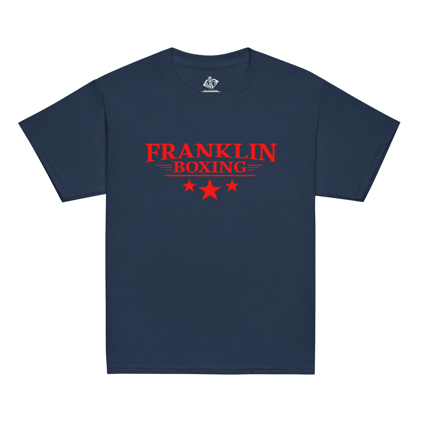 Franklin Boxing | Youth Red Classic Cotton Shirt - Clutch -