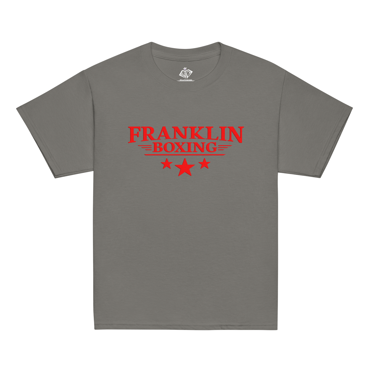 Franklin Boxing | Youth Red Classic Cotton Shirt - Clutch -