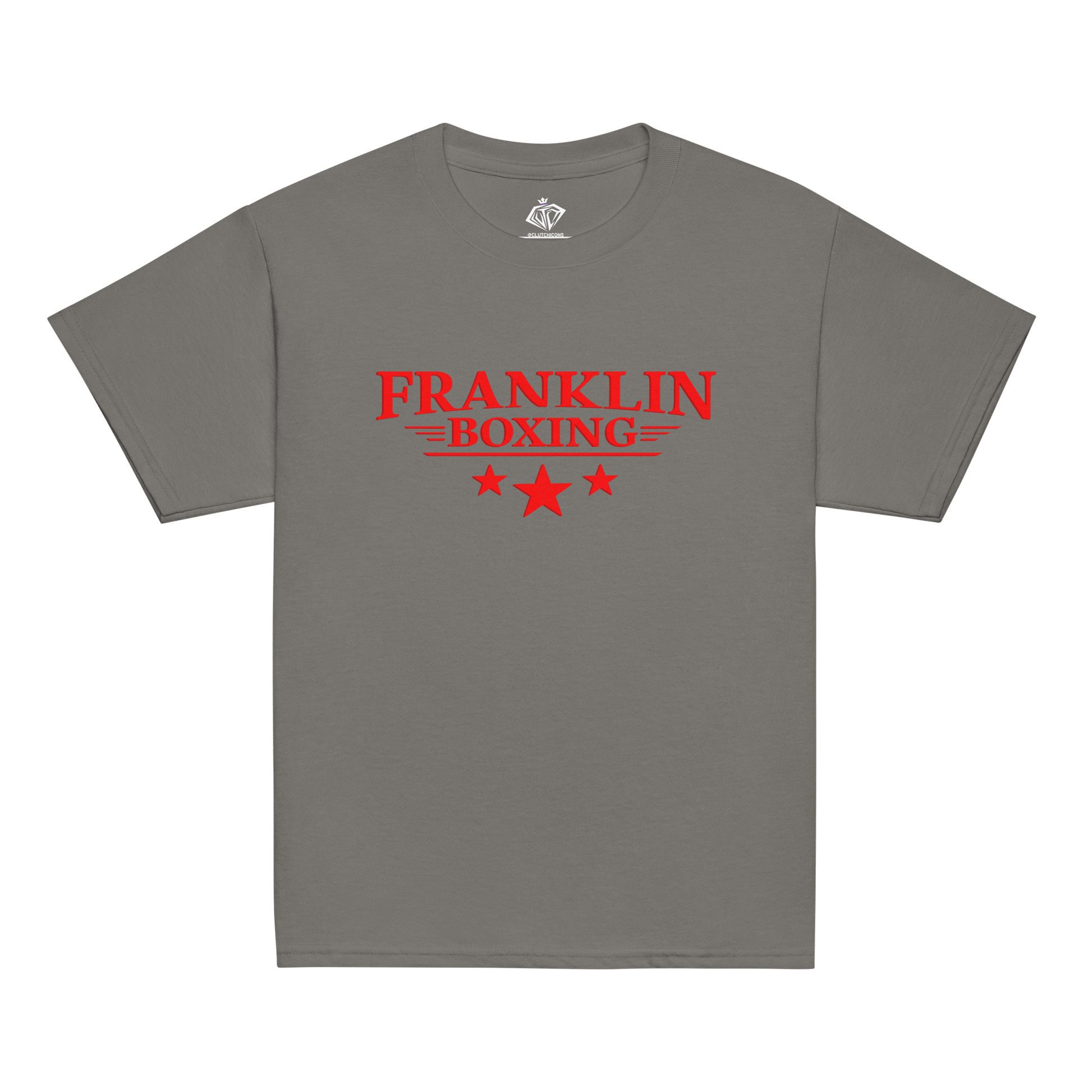 Franklin Boxing | Youth Red Classic Cotton Shirt - Clutch -