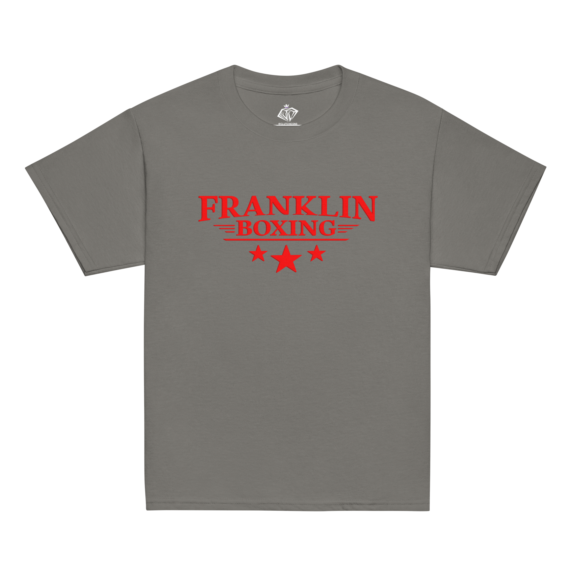 Franklin Boxing | Youth Red Classic Cotton Shirt - Clutch -