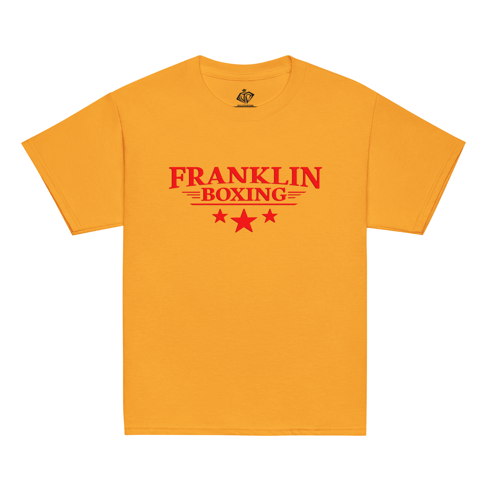 Franklin Boxing | Youth Red Classic Cotton Shirt - Clutch -