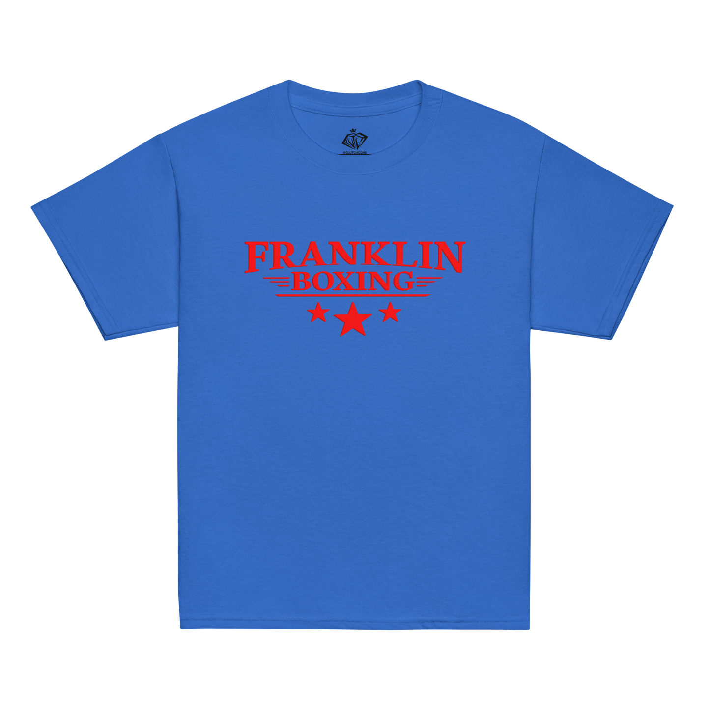 Franklin Boxing | Youth Red Classic Cotton Shirt - Clutch -