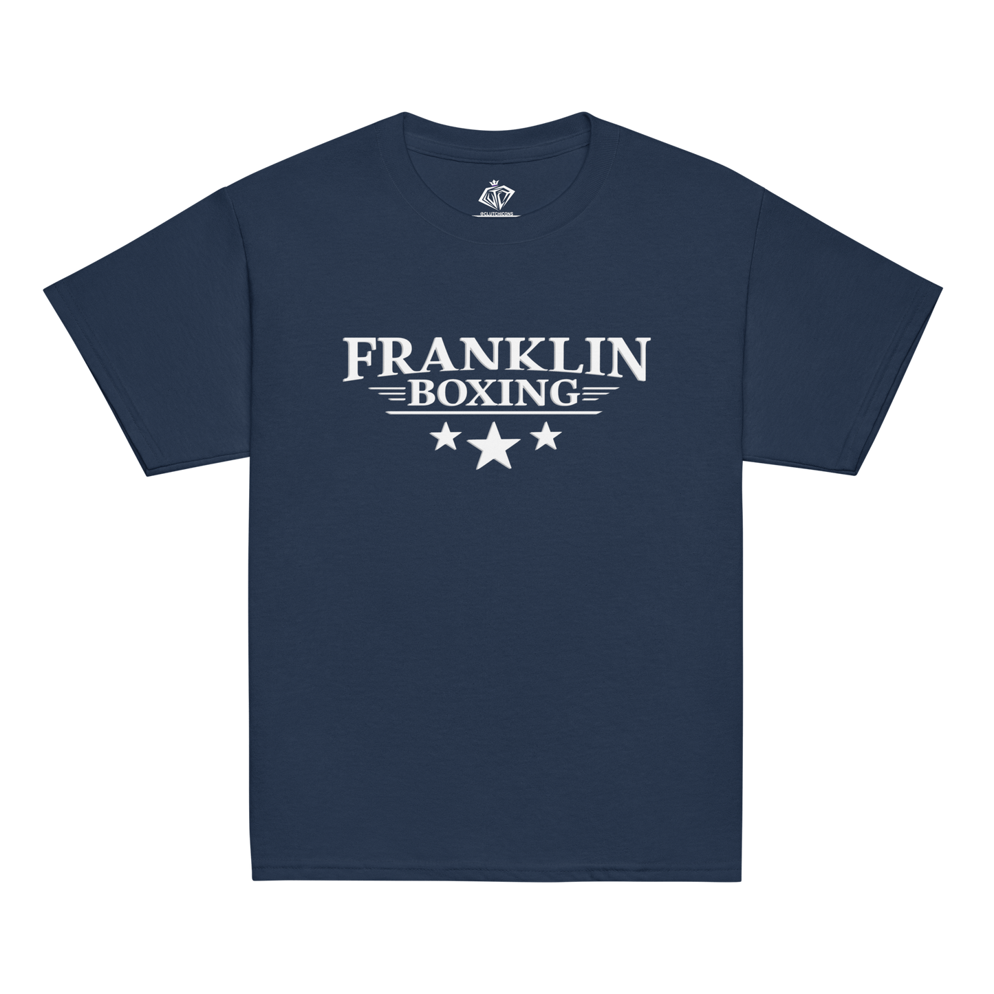 Franklin Boxing | Youth White Classic Cotton Shirt - Clutch - Clothing