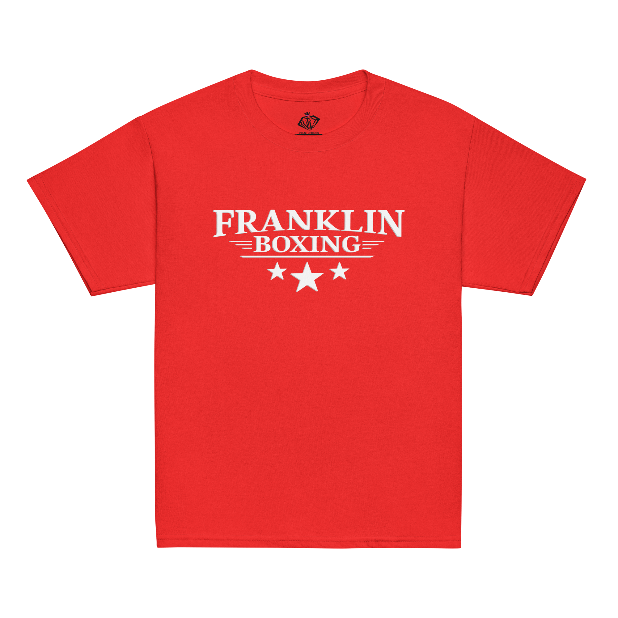 Franklin Boxing | Youth White Classic Cotton Shirt - Clutch - Clothing