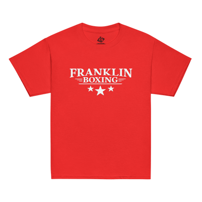 Franklin Boxing | Youth White Classic Cotton Shirt - Clutch - Clothing