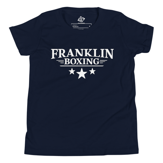 Franklin Boxing | Youth White Staple Cotton Shirt - Clutch -