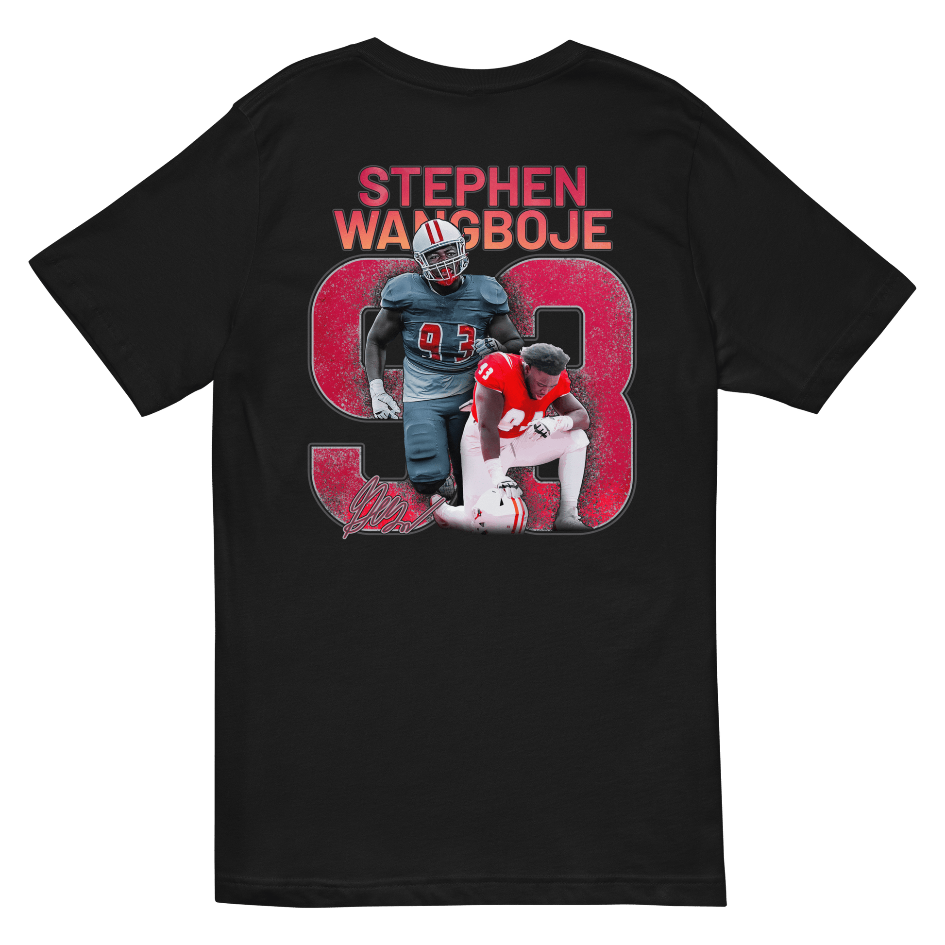 Glory Stephen-Wangboje | Mural & Patch V-neck T-shirt - Clutch -