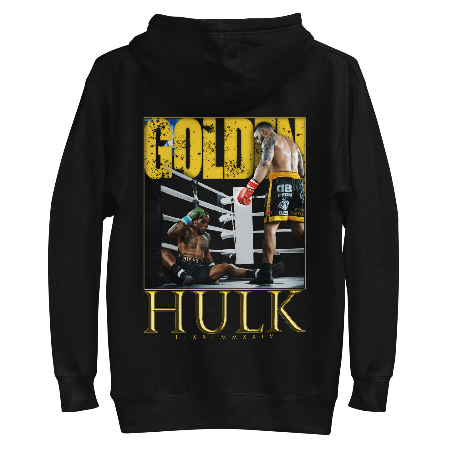 Golden Hulk | '2-0' Premium Cotton Hoodie - Clutch -