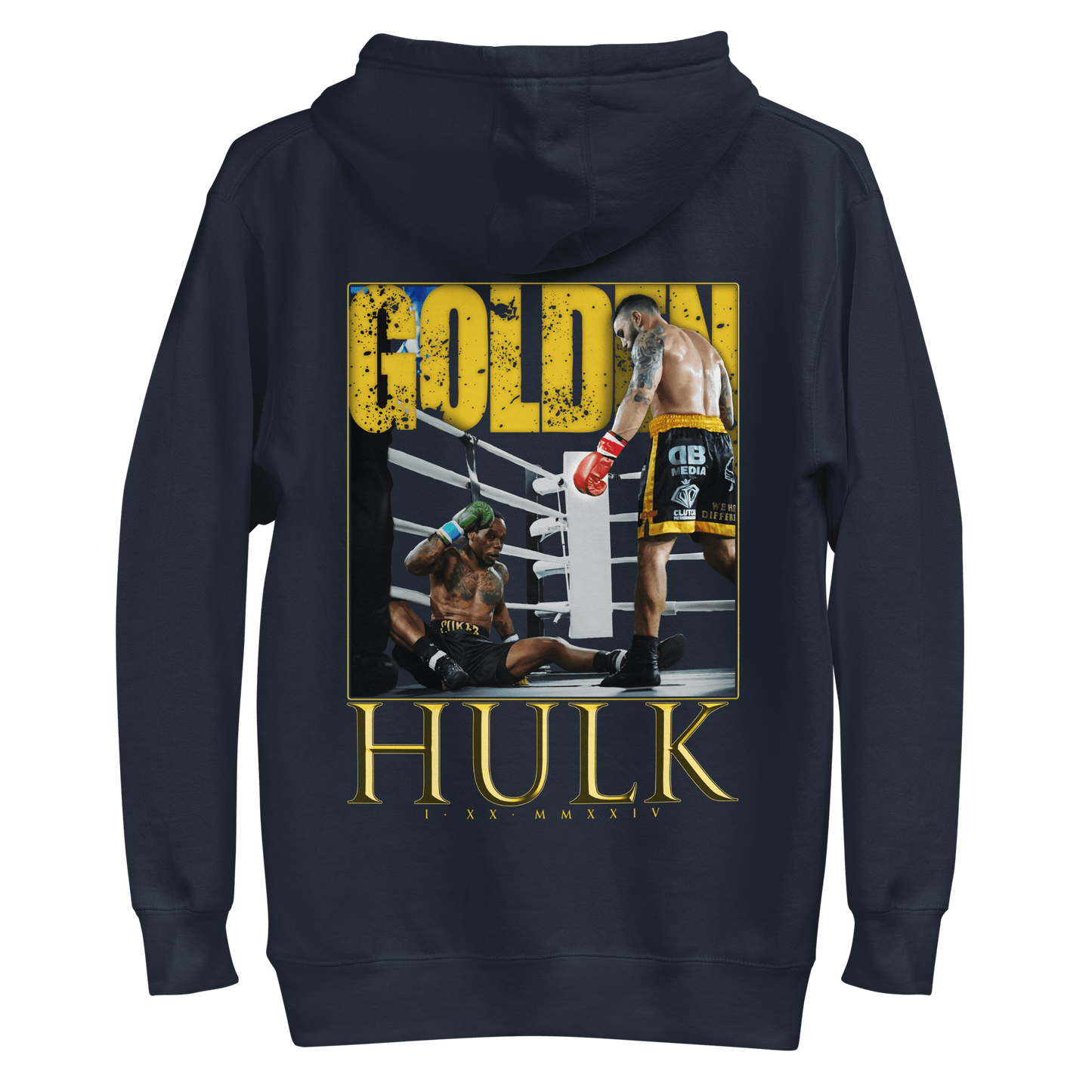 Golden Hulk | '2-0' Premium Cotton Hoodie - Clutch -