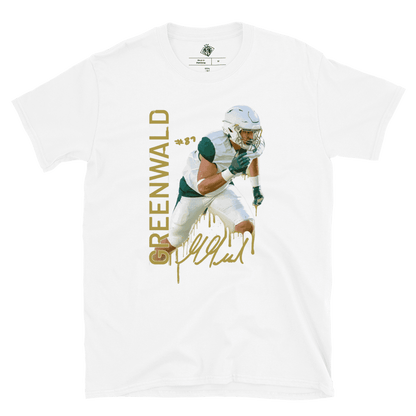 Gunnar Greenwald | Mural Front Print T-shirt - Clutch - Clothing