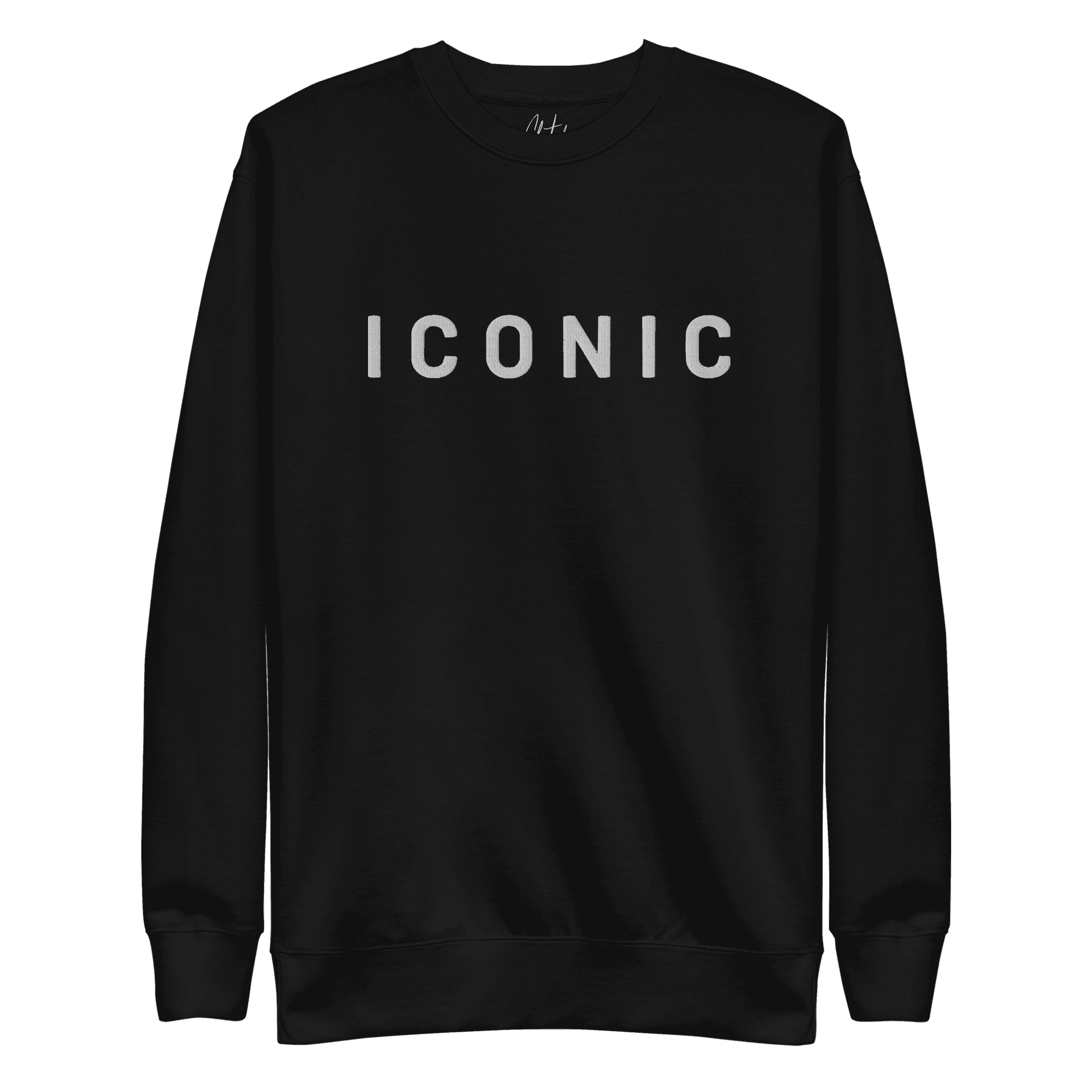 ICONIC | Back Print Crewneck Sweatshirt - Clutch -