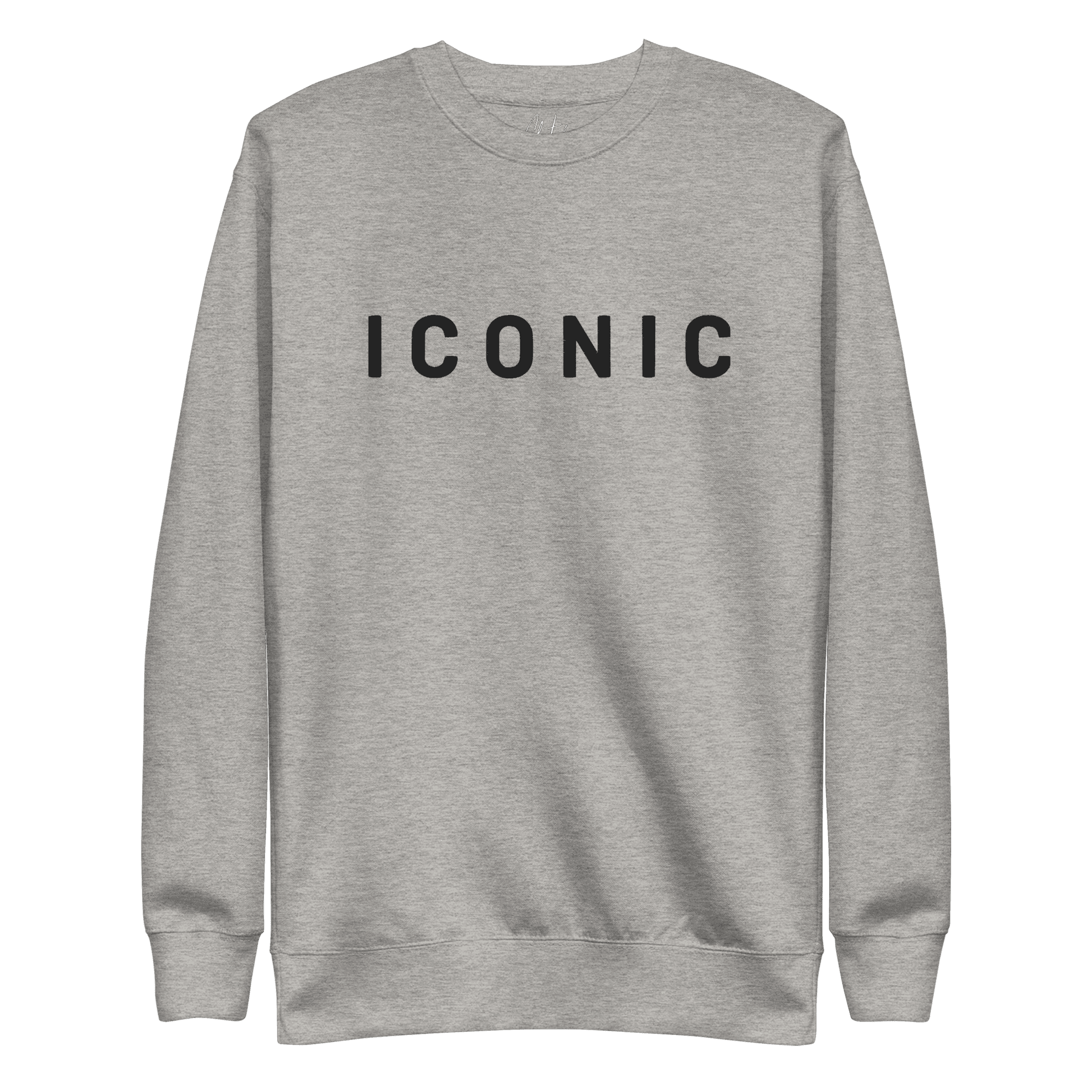 ICONIC | Back Print Crewneck Sweatshirt - Clutch -