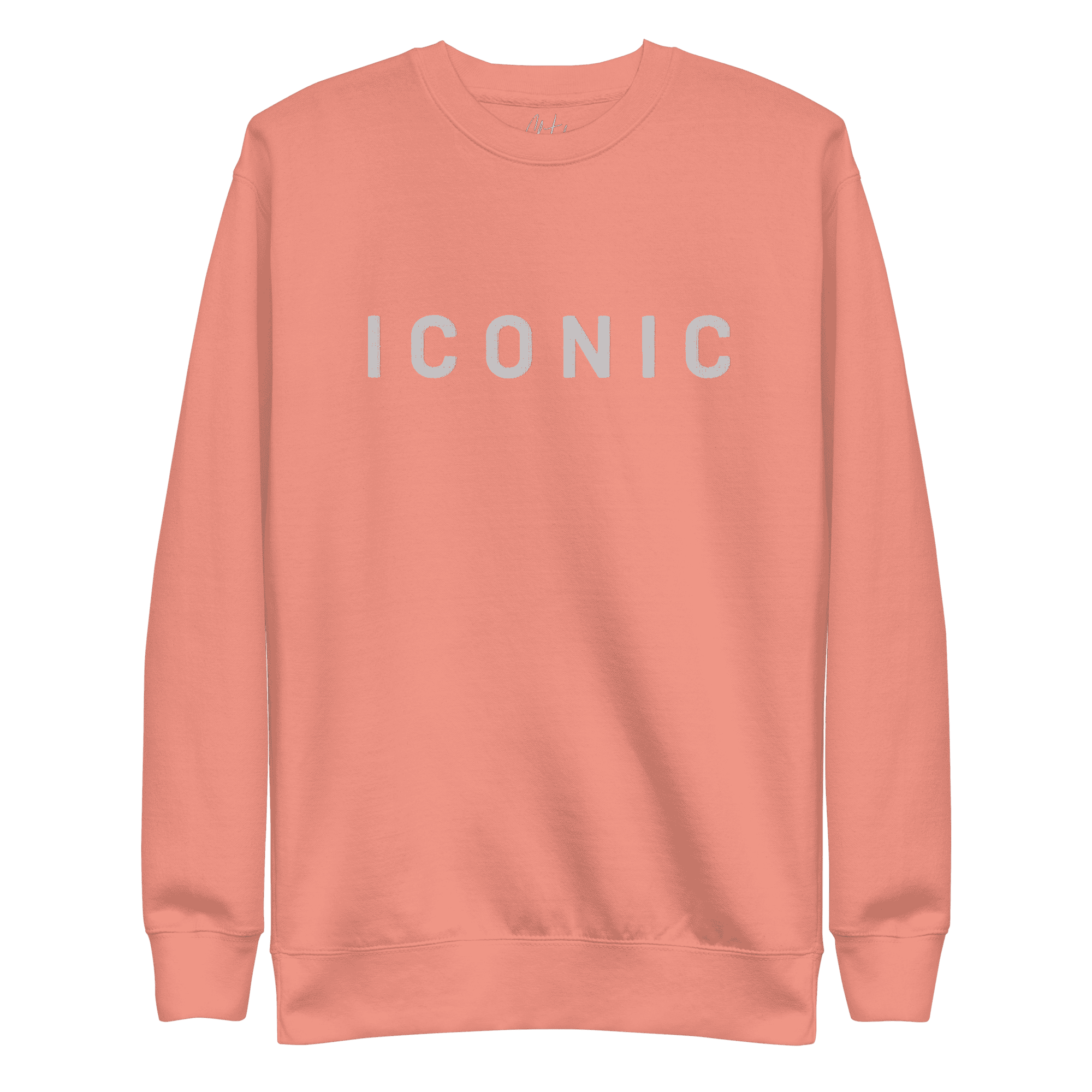 ICONIC | Back Print Crewneck Sweatshirt - Clutch -