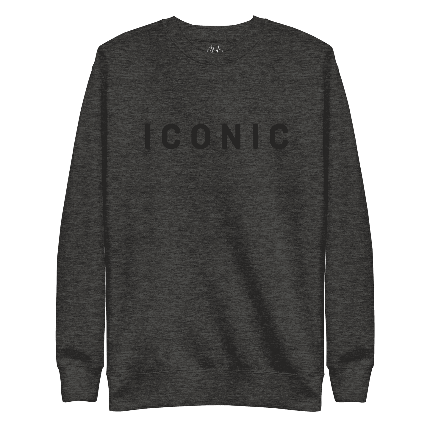 ICONIC | Back Print Crewneck Sweatshirt - Clutch -