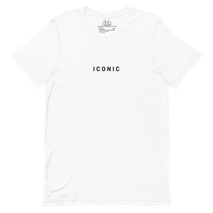 ICONIC | Back Print Light Weight Cotton T-shirt - Clutch -