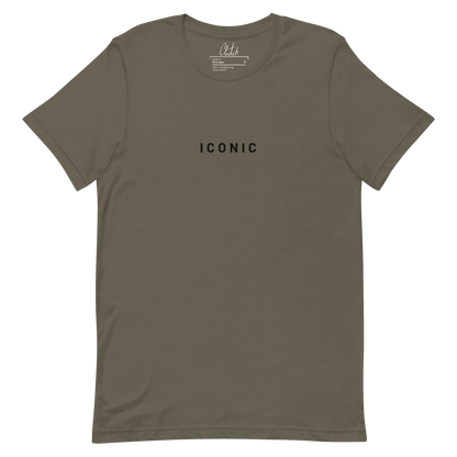 ICONIC | Back Print Light Weight Cotton T-shirt - Clutch -