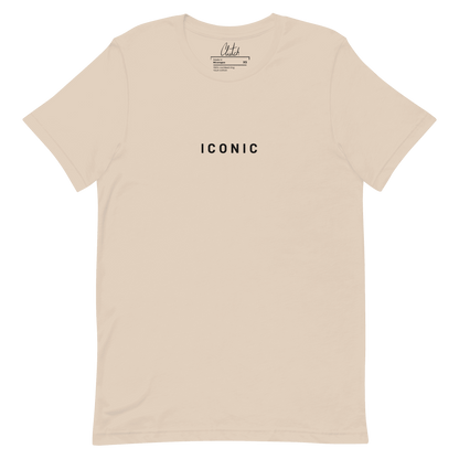 ICONIC | Back Print Light Weight Cotton T-shirt - Clutch -