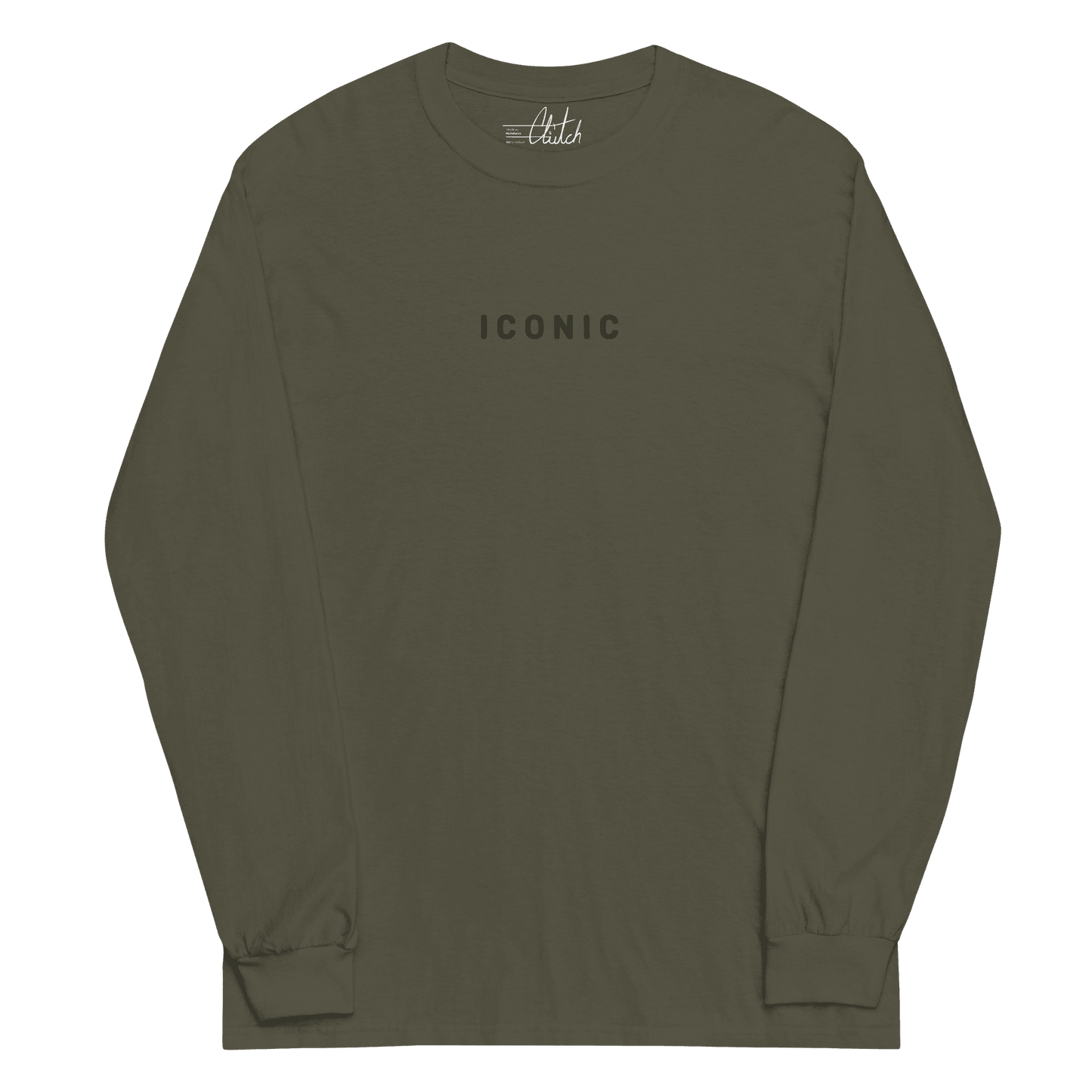 ICONIC | Back Print Long Sleeve Shirt - Clutch -