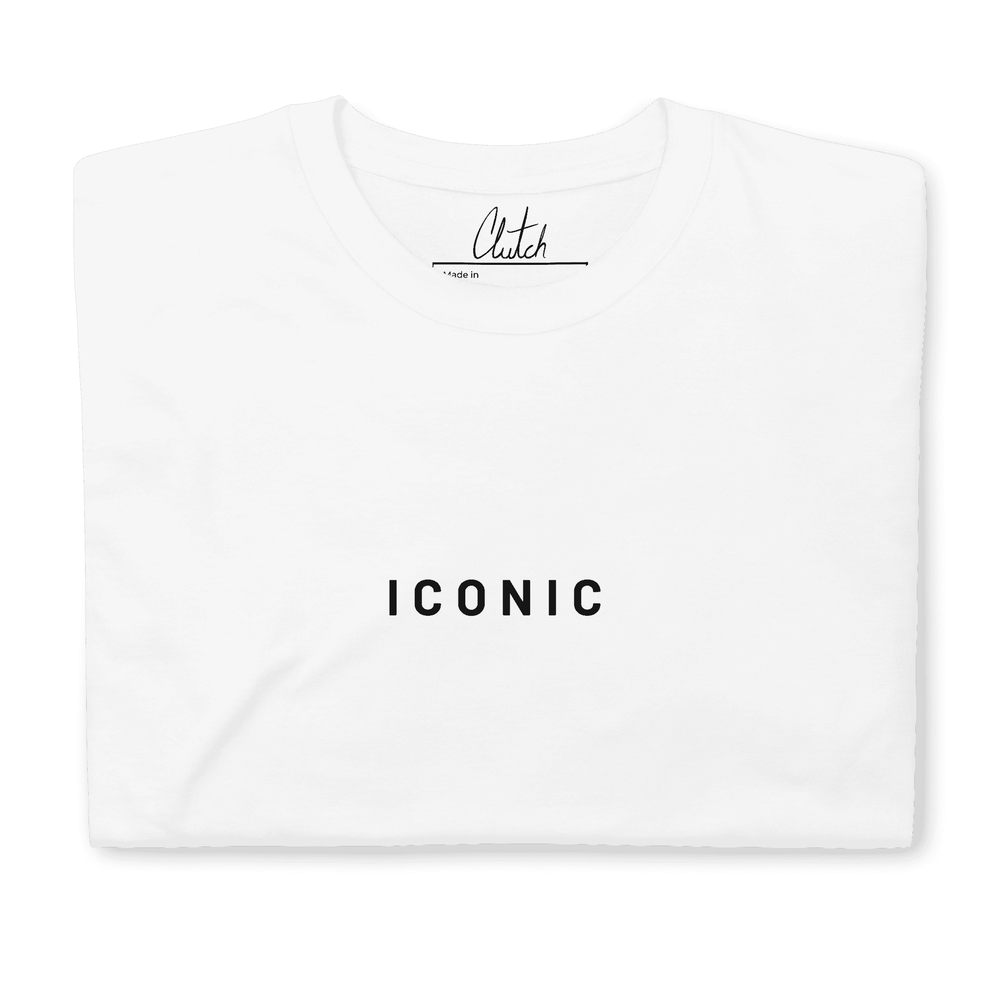 ICONIC | Classic Cotton T-shirt - Clutch -