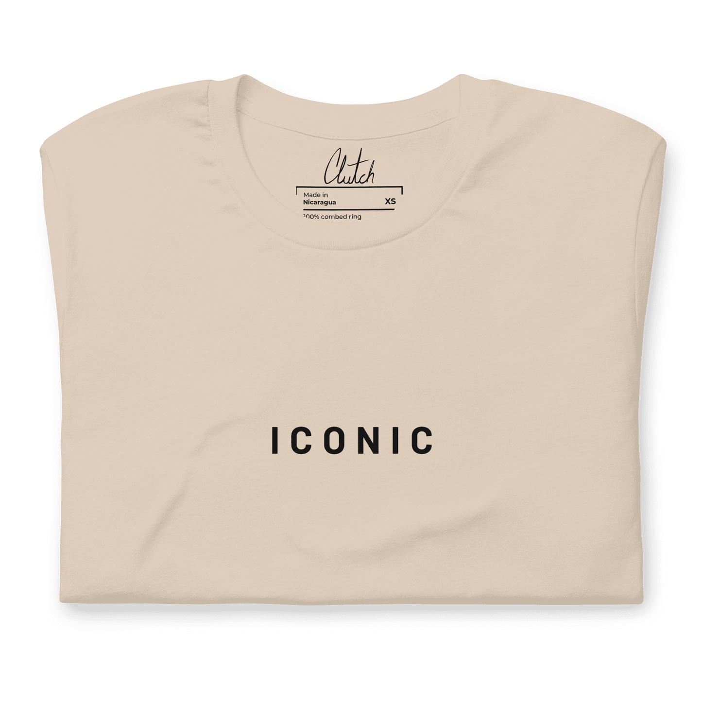 ICONIC | Light Weight Cotton T-shirt - Clutch -