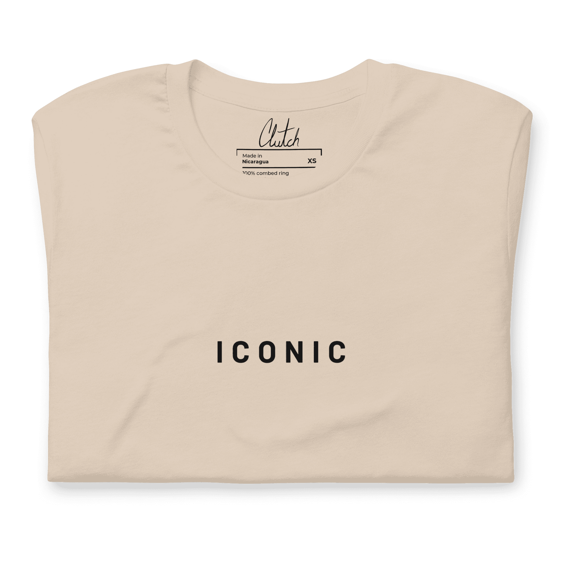ICONIC | Light Weight Cotton T-shirt - Clutch -