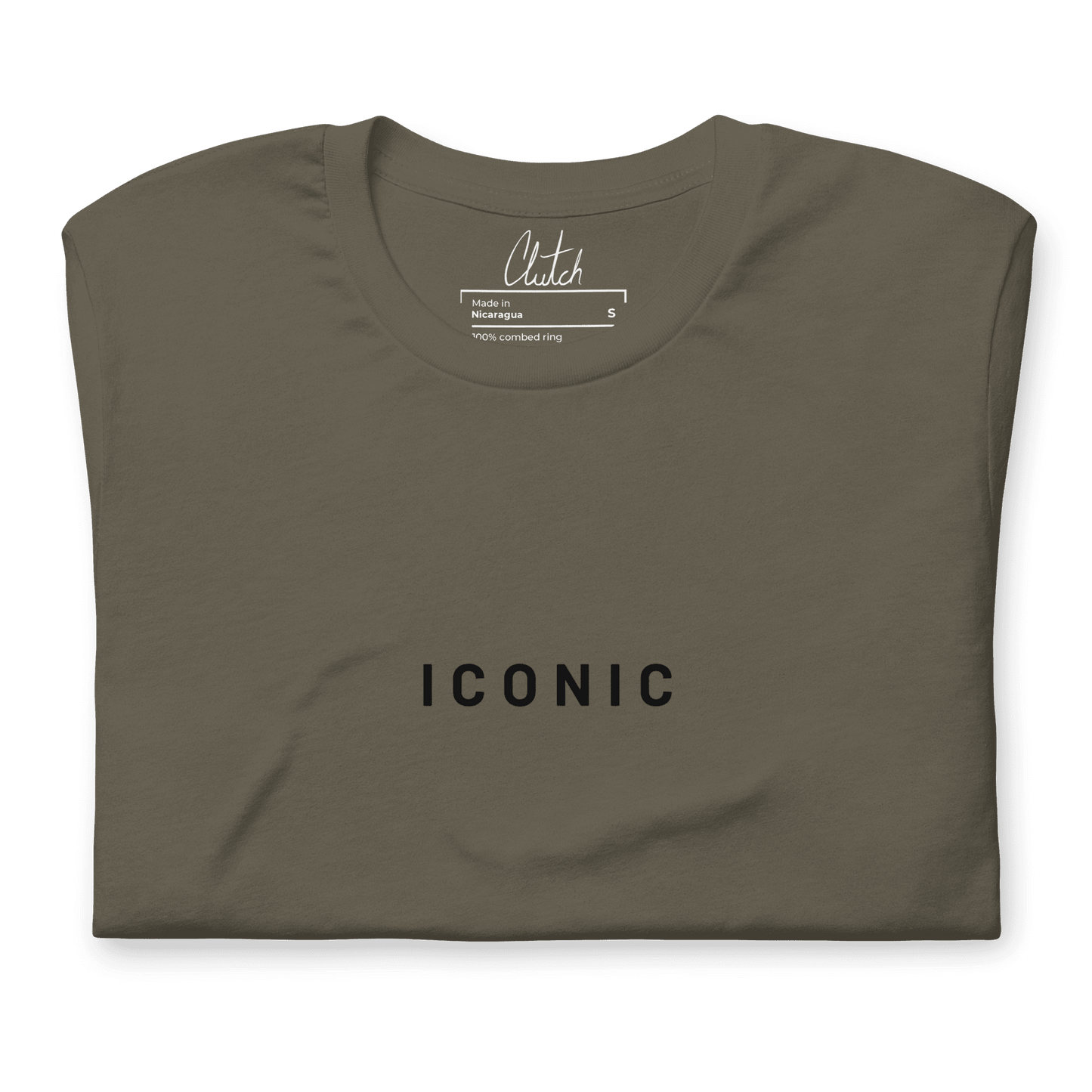 ICONIC | Light Weight Cotton T-shirt - Clutch -