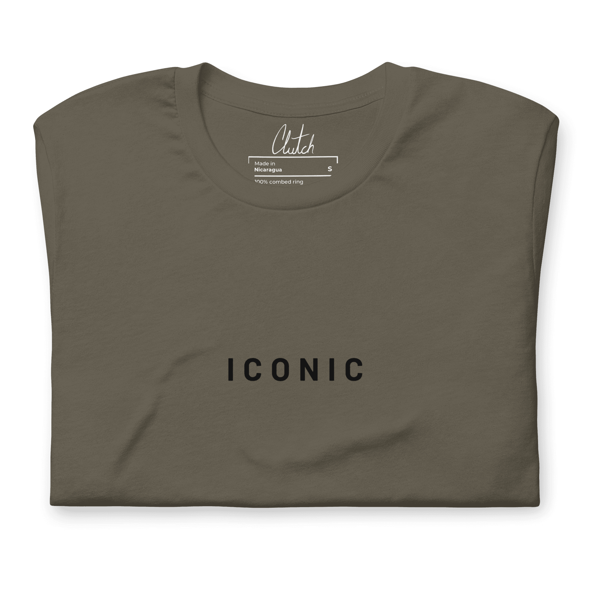 ICONIC | Light Weight Cotton T-shirt - Clutch -